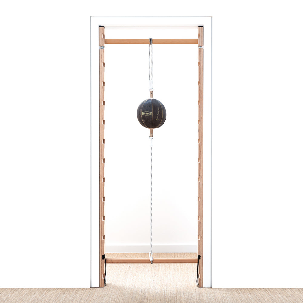 FatMonkey Sprossenwand: Double End Bag für Boxtraining, Schlagkraft, Reflexe und Koordination im Home Gym