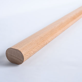 FatMonkey Holzsprosse aus Buchenholz: Ideal für Klimmzüge, Beinheben und Hängeübungen, perfekt für Fitness, Training und Home Gym