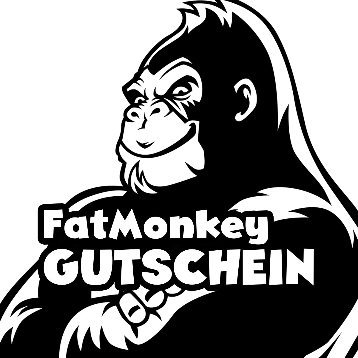 FatMonkey Gutschein Bild mit FatMonkey-Logo